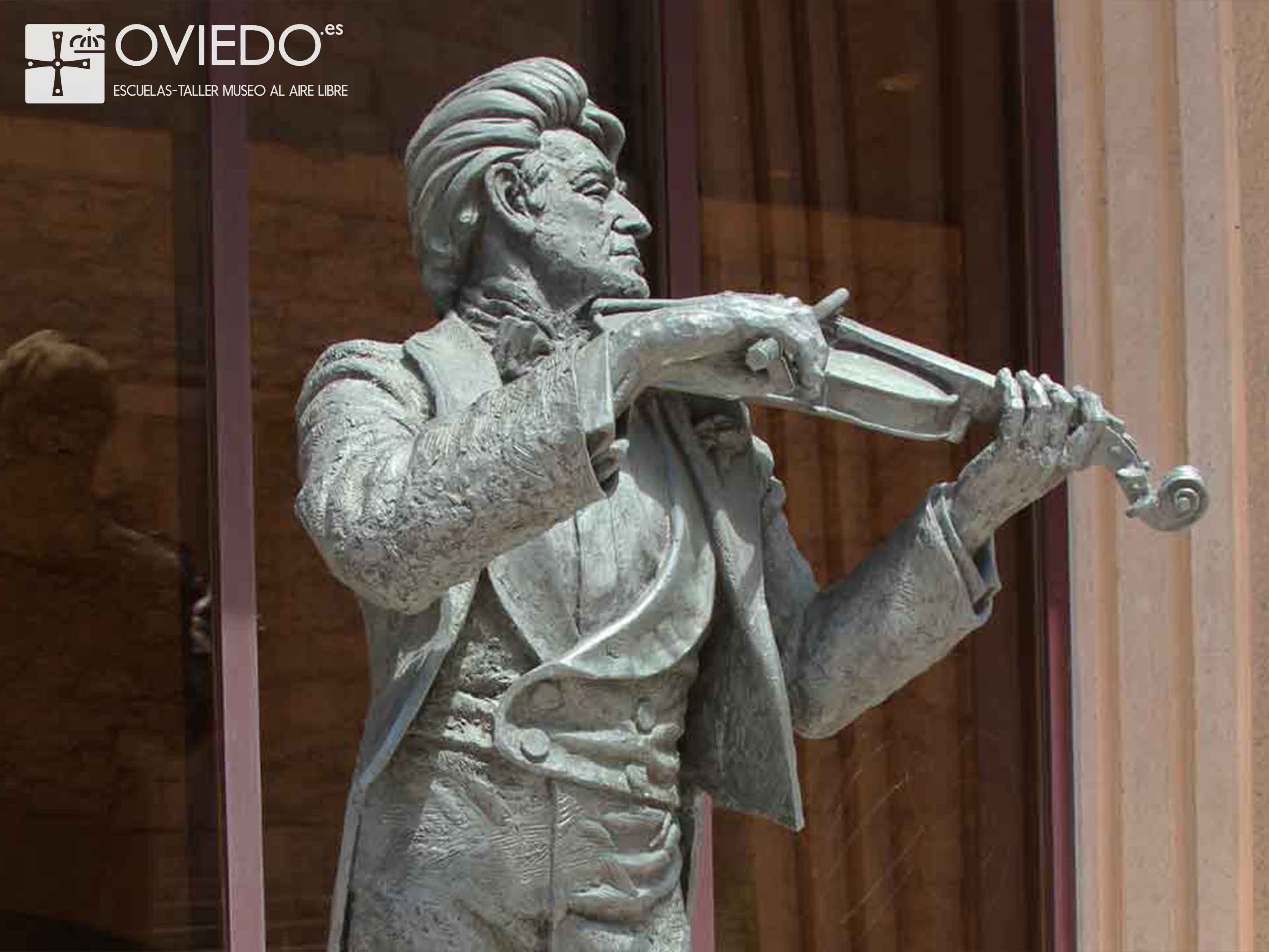 Escultura El Violinista
